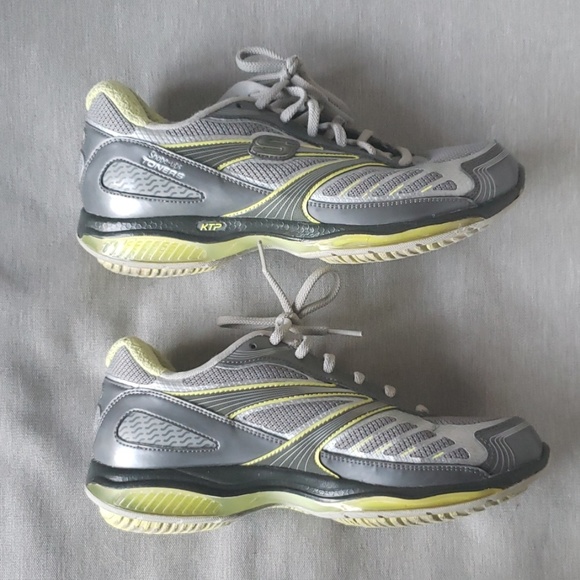 Shape Ups Toners Silver and green Skechers - Picture 4 of 8